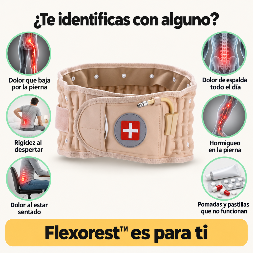 Flexorest™ - Cinturón Descompresor para Espalda